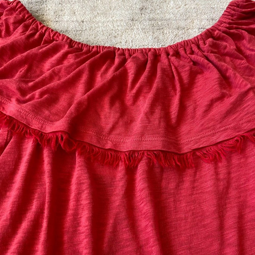 Splendid Off Shoulder Ruffle Top NWT - Picture 5 of 8